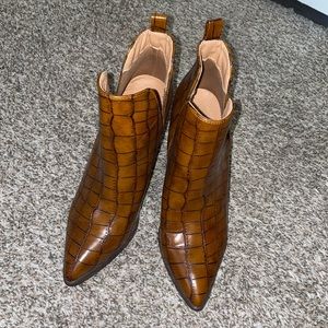 Brown Ankle Boots